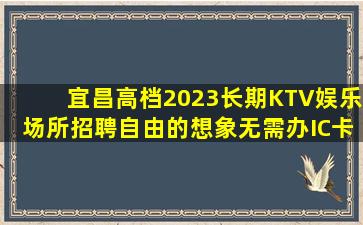 宜昌高档2023长期KTV娱乐场所招聘自由的想象无需办IC卡